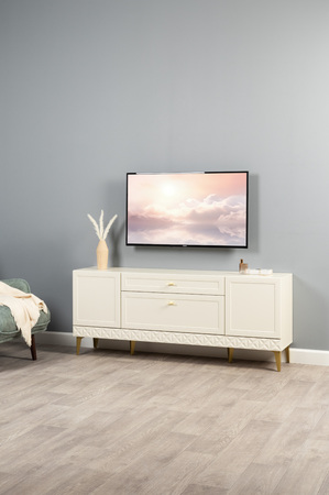 Тумба Марион 16.167 слоновая кость С341 PE, слоновая кость 6898 ПВХ, белый PE шагрень