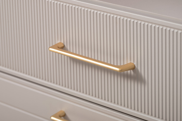 Тумба под ТВ Ричфорд 16.61 кашемир 5981 BS, моно керамика D166-2 ПВХ, белый PE шагрень